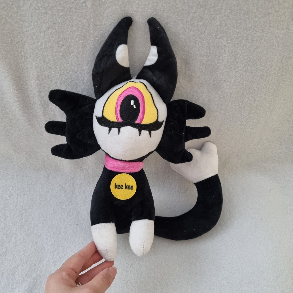 Hazbin Hotel Plush Figure Doll for Kids KeeKee Plush Toy Stuffed Animal Large